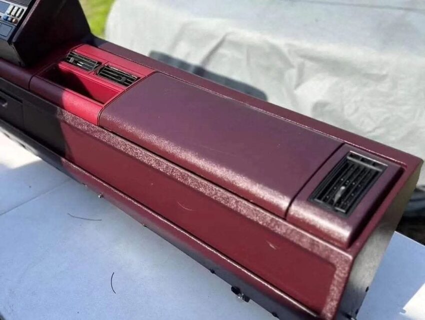 88-94 Chevy GMC Maroon Dashboard - Image 2