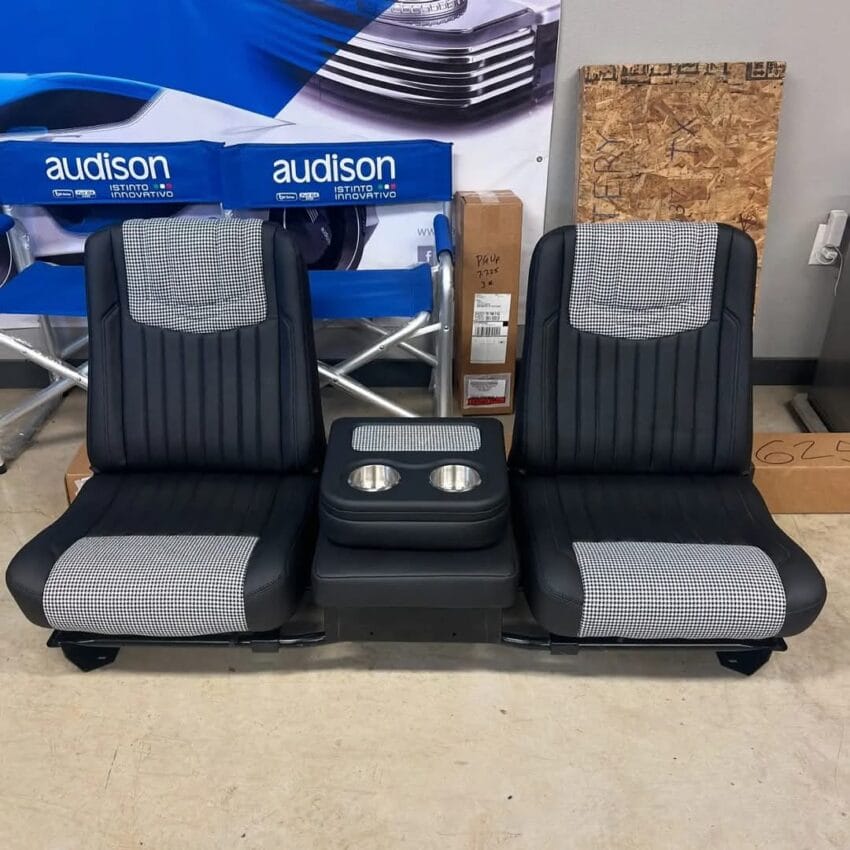 C10 Black Bucket Seats