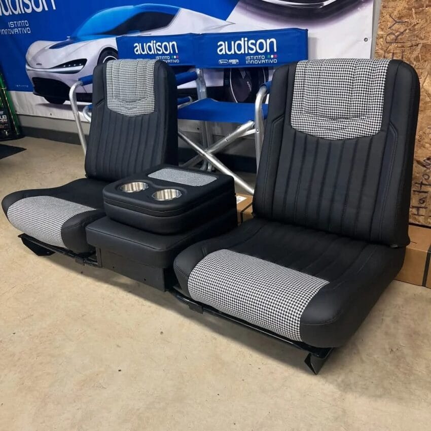 C10 Black Bucket Seats - Image 2