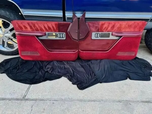88-94 Chevy Door Panels Maroon