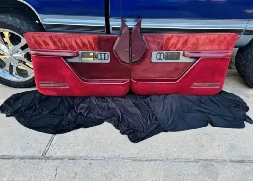 88-94 Chevy Door Panels Maroon