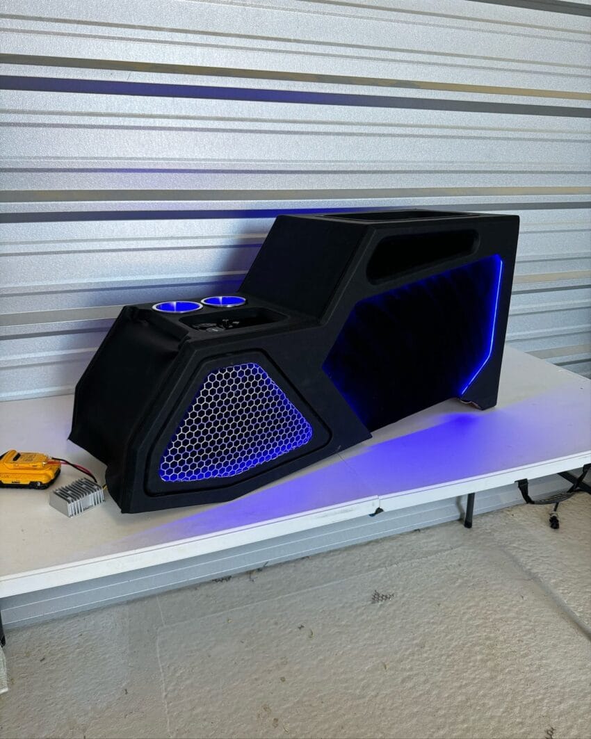 09-14 SingleCab Ford Custom Central Console