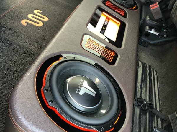 Ford King Ranch MTI custom sub enclosure