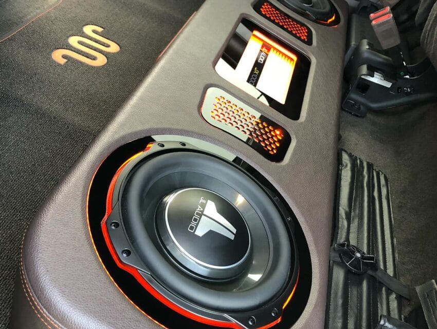 Ford King Ranch MTI custom sub enclosure