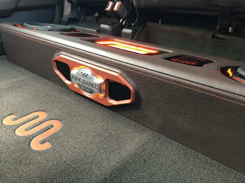 Ford King Ranch MTI custom sub enclosure - Image 3