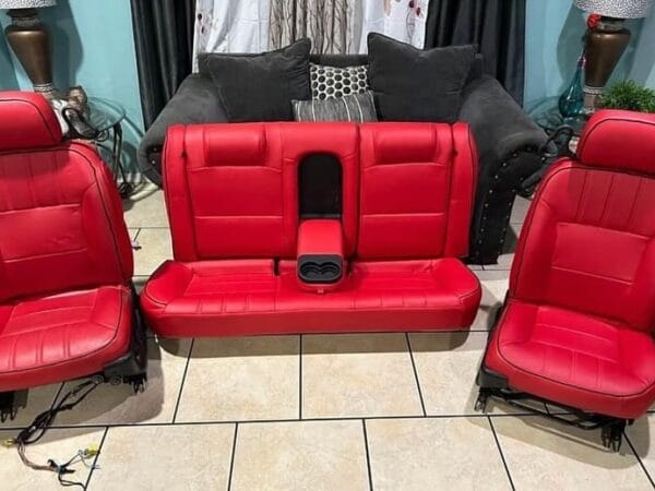 2000-2005 chevy Monte carlo red leather seats