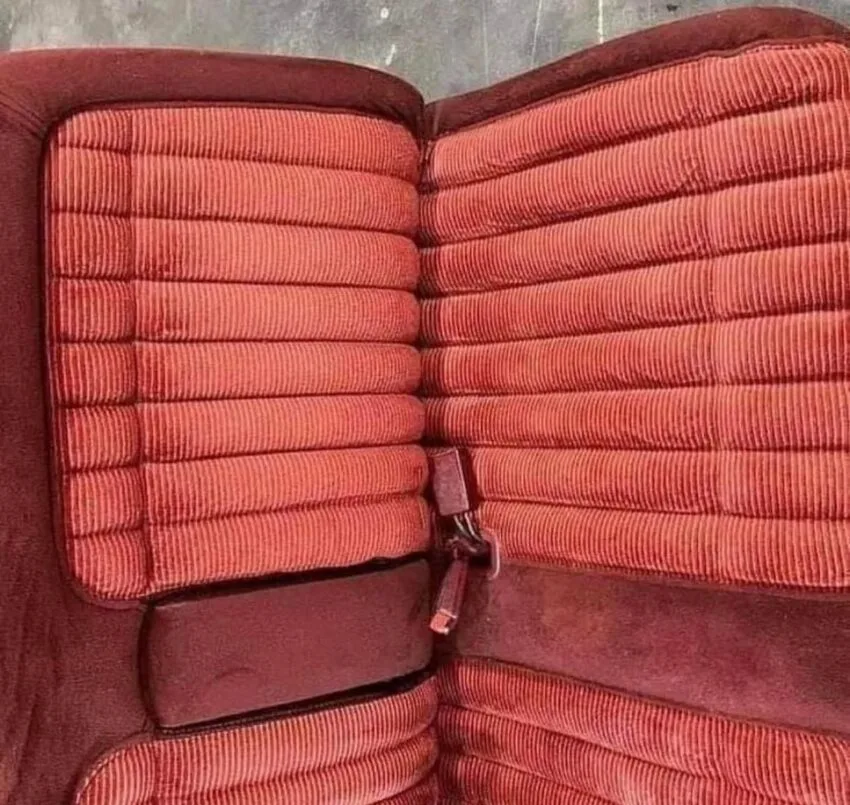 88-94 OBS Chevy Red Bench Seat - Image 4