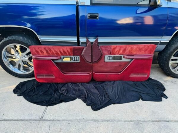 88-94 Maroon Chevy Door Panels