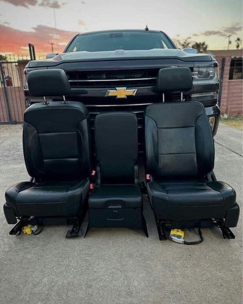 2014-2018 Silverado Sierra Front Leather Seats