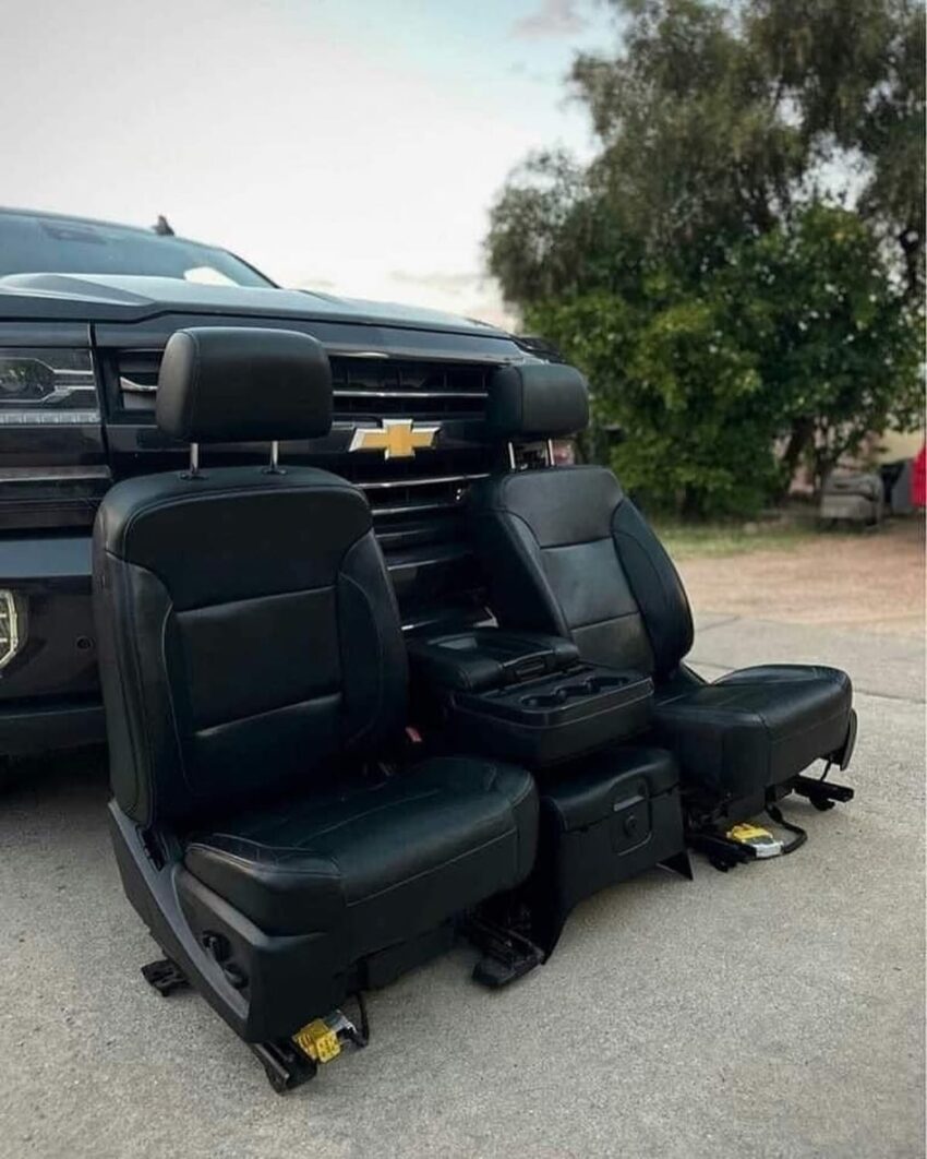 2014-2018 Silverado Sierra Front Leather Seats - Image 2