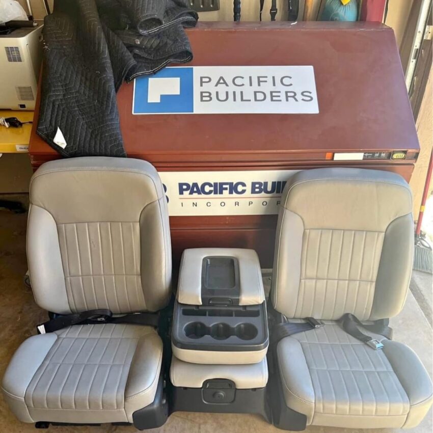 1966 Chevy GMC Front Seat