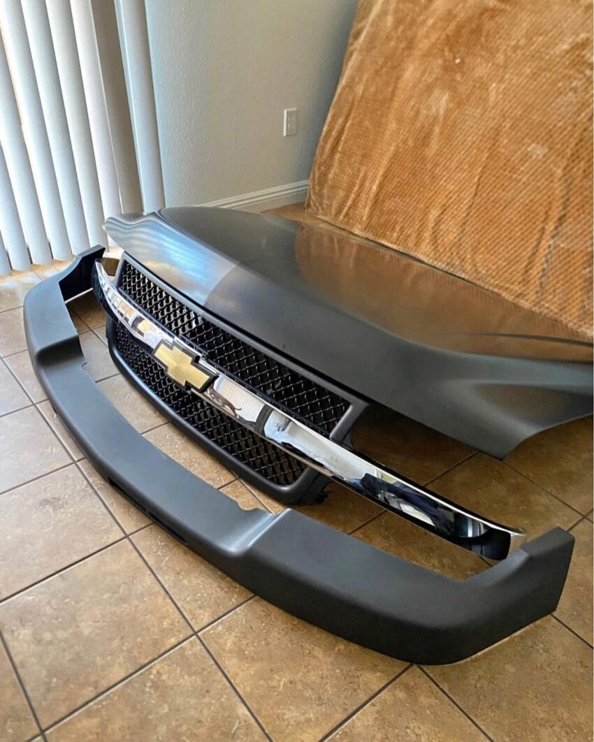 99-02 Silverado hd hood Bumper HD pad and Grill