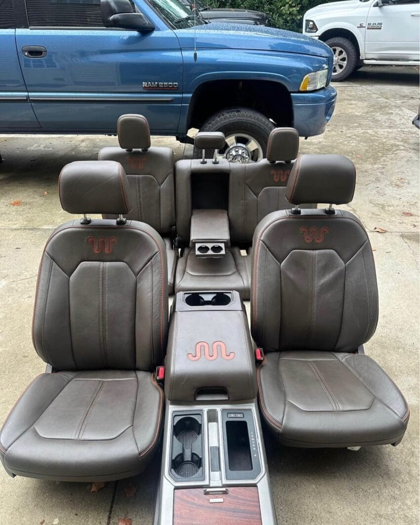 Ford King Ranch Seats Console