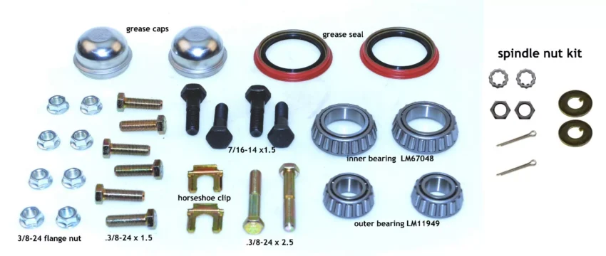 1964-73 Ford Mustang Front Disc Brake Conversion Kit - Image 3