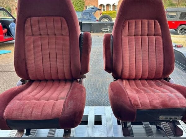 88-94 OBS Red Bucket Seats