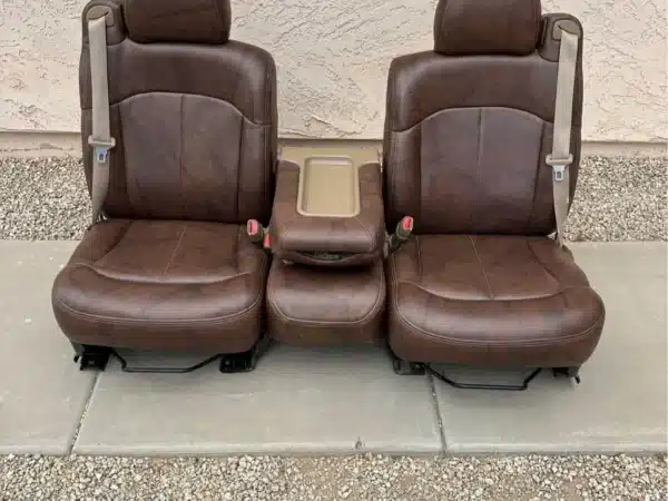 99-06 Silverado brown leather seats