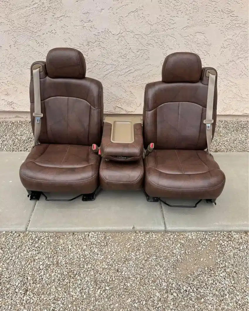 99-06 Silverado brown leather seats