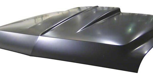 2-Inch Raised Cowl Hood; Unpainted (67-68 C10, C20, K10, K20)
