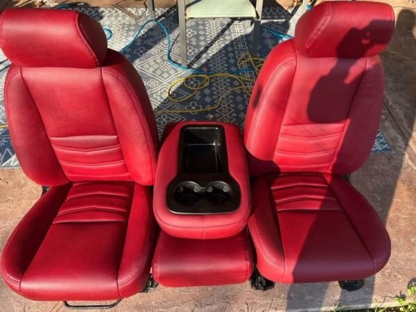 2007-2013 Chevy Truck Seats New Upholstery, Driver Side Power, Passenger Side Manual