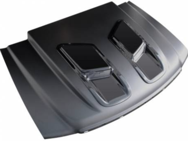 2007-2013 GMC Sierra Ram Air Style Hood