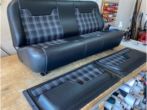 Custom bench seat and panels for 72 c10