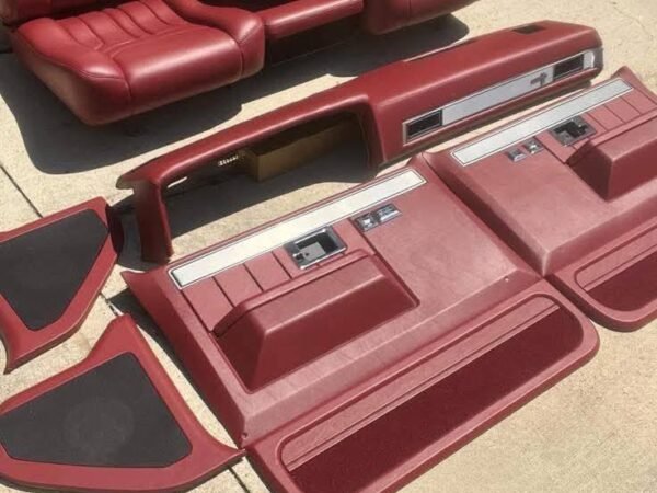 C10 Red Interior with matching dash and center console