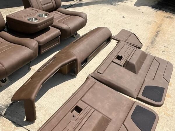 Complete Custom C10 interior with matching dash and console