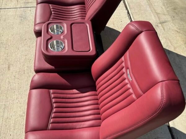 1986 C10 Custom Bucket Seats In Red