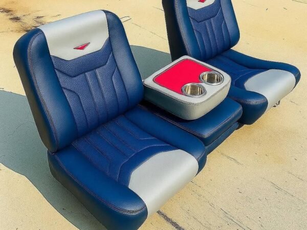 Blue C10 Bucket Seat With Center Console