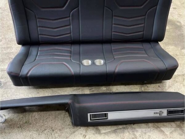 86 C10 Custom bench seat with matching dash