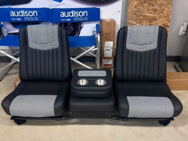 C10 Black Bucket Seats