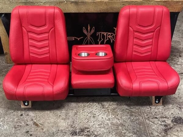 C10 Red bucket seats