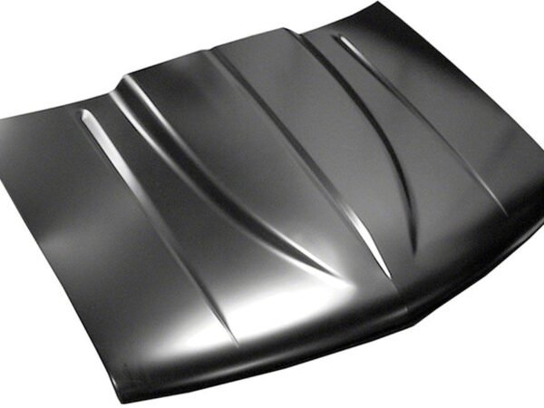 Chevy Or GMC Truck Cowl Induction Hood, Round Ram Air Style, 1988-1998