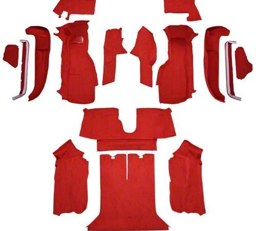 Complete Loop Molded Carpet (60-66 C10 w/ Automatic/3-Speed Column Shift)