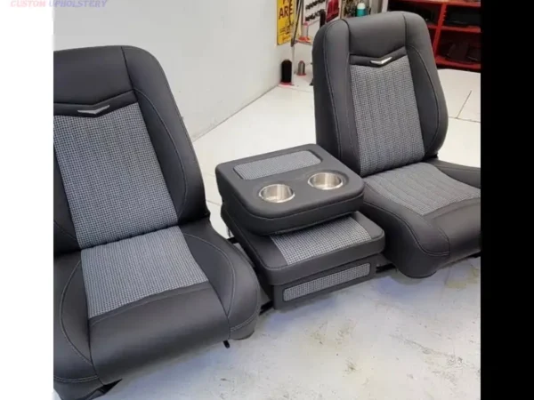 87 C10 Custom Bucket Seats and Center Console