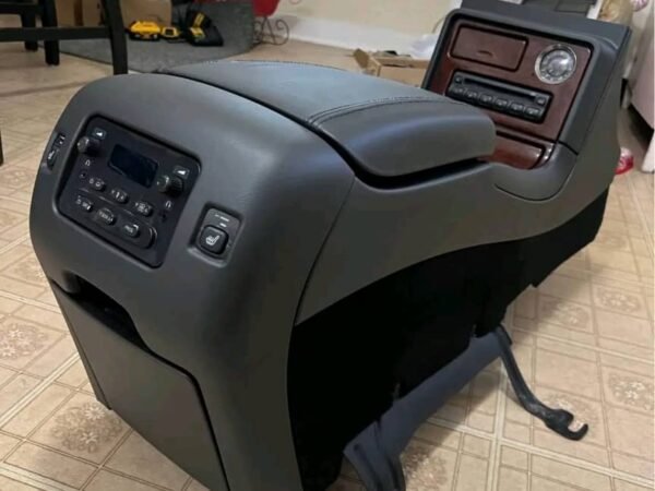 OEM Cadillac Escalade Center Console – Color Matched Very Dark Pewter for 1999–2006 Chevy & GMC Trucks