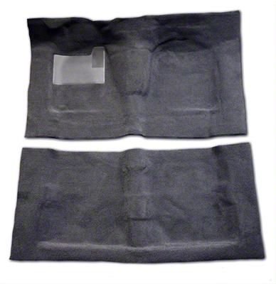 Pro-Line Replacement Front and Rear Carpet Kit; Charcoal (1970 C10)