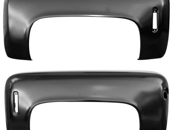 73-78 Chevy Truck LH & RH Side Stepside Rear Fenders with Fuel Hole *Premium Grade*